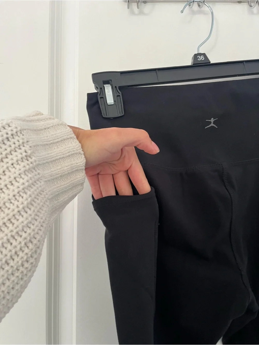 Danskin Black Leggings - Picture 4 of 5